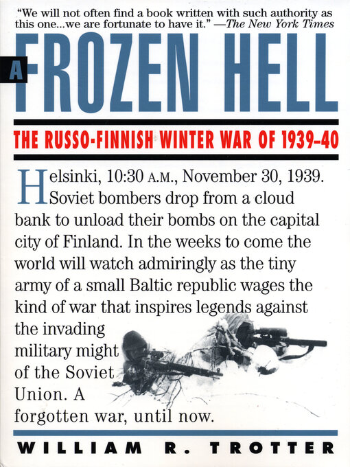 Title details for A Frozen Hell by William R. Trotter - Available